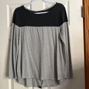 Gray cotton shirt - XL